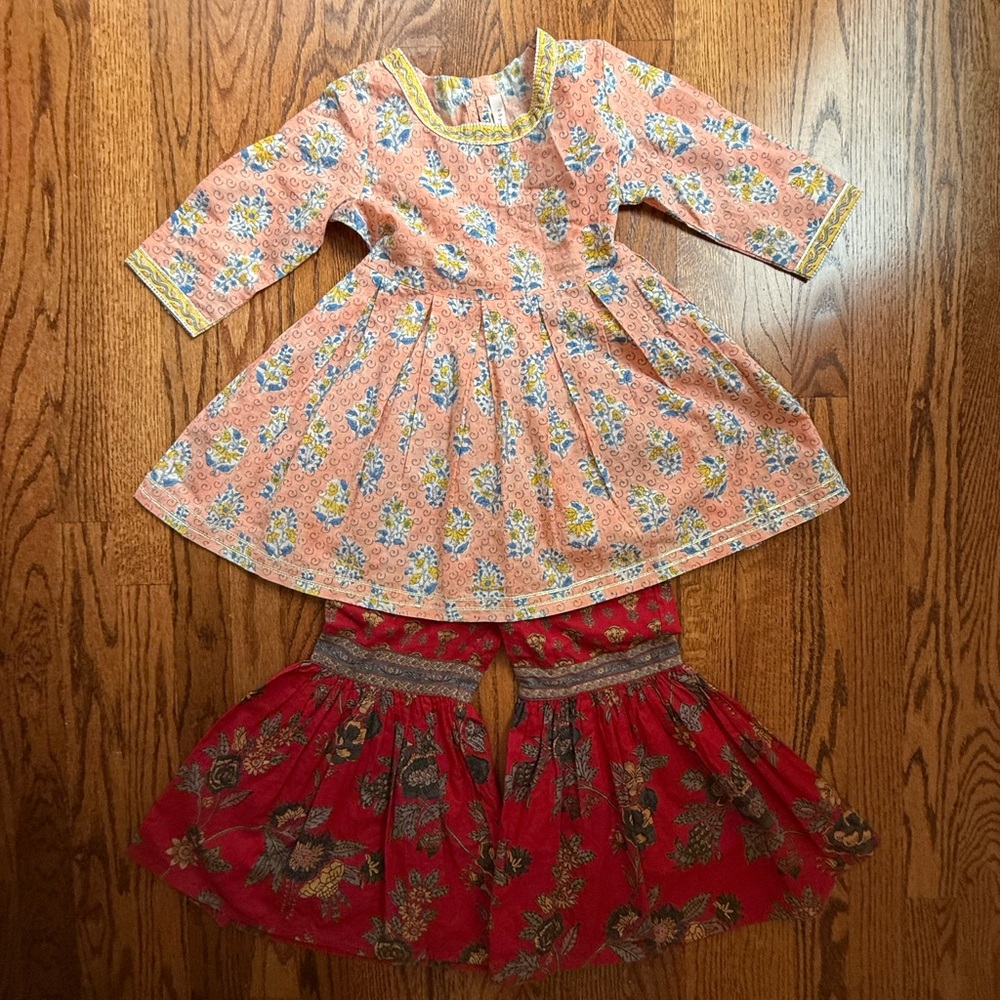 NWOT Gulab Chand Kurta Set 4-5 Years - Picture 15 of 15